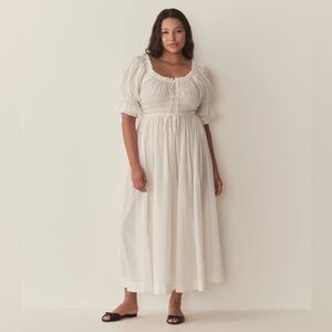 Doen Ischia Dress Size Small in Salt